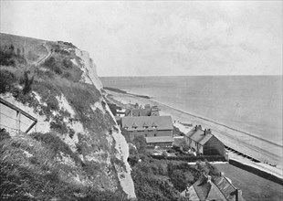 'St. Margaret's Bay - The Hotel, from the Cliffs', 1895. Artist: Unknown.