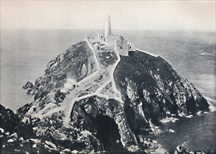'Holyhead - The South Stack, Lighthouse', 1895. Artist: Unknown.