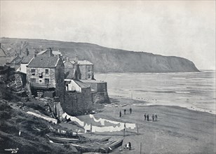'Robin Hood's Bay - The Village and Bay', 1895. Artist: Unknown.
