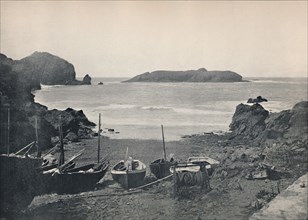 'Mullion Cove - Showing Mullion Island', 1895. Artist: Unknown.