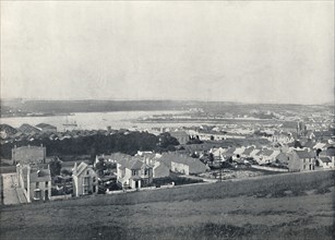 'Milford Haven - General View of the Town and the Haven', 1895. Artist: Unknown.