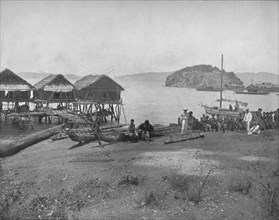 'Port Moresby',19th century . Artist: Unknown.