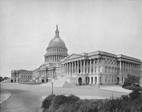 'The Capitol, Washington', 19th century. Artist: Unknown.