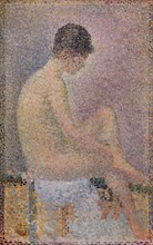'Study for the Models', 1886, (1923). Artist: Georges-Pierre Seurat.