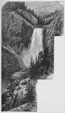 'The Lower Falls', 1883. Artist: Unknown.