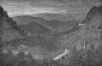 'View from Horseshoe Curve Early Morning', 1883. Artist: Unknown.