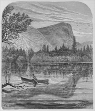 'Mirror Lake and Mount Watkins', 1883. Artist: C Crane.