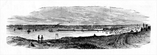 'View of Milwaukee Bay, Lake Michigan', 1883. Artist: Unknown.