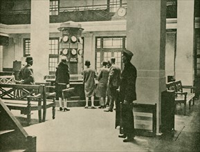 'Entrance Hall, London Air Station', 1927. Artist: Unknown.