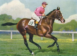 Pasch,  Jockey: G. Richards', 1939. Artist: Unknown.