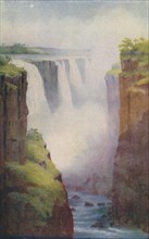 'Victoria Falls', 1924. Artist: Unknown.
