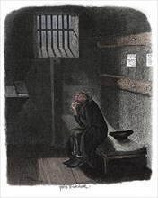 Scene from Oliver Twist by Charles Dickens, 1837. Artist: George Cruikshank.