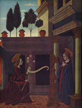 'The Annunciation', c1449-1454. Artist: Alesso Baldovinetti.