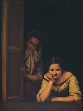 'Two Women at a Window', 1655-1660. Artist: Bartolomé Esteban Murillo.