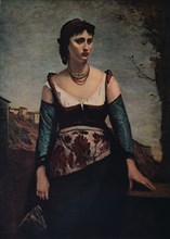 'Agostina', 1866. Artist: Jean-Baptiste-Camille Corot.