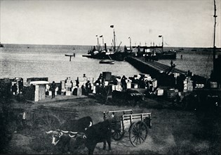 'Landing Place, Punta Arenas', 1911. Artist: Unknown.