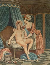 'Le Bain', (The Bath), c1765-1790, (1913). Artist: Louis Marin Bonnet.
