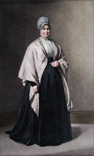 'Mrs. Elizabeth Fry (1780-1845)', c1843, (1912). Creator: George Richmond.