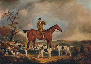 'Thomas Oldaker on Pickle with his Hounds', c19th century, (1922). Artist: Unknown.