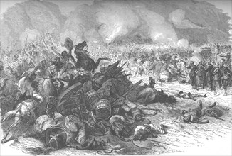 'Battle Before Magdala', c1880. Artist: Unknown.