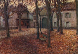 'The Village in Autumn', c1915. Artist: Henri Eugene Le Sidaner.