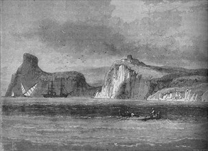 'Entrance of Balaclava Harbour', c1880. Artist: Unknown.