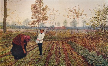 'The Violet Field',1867, (c1915). Artist: Fred Walker.