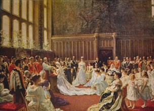 'The Marriage of King George V', 1894, (c1915). Artist: Laurits Tuxen.