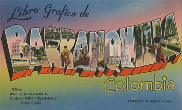 'Libro Grafico de Barranquilla Colombia', c1940s. Artist: Unknown.