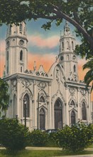 'Procathedral of San Nicolas de Tolentino, Barranquilla', c1940s. Artist: Unknown.