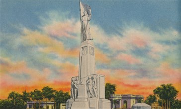 'Monument to the Flag, Barranquilla', c1940s. Artist: Unknown.