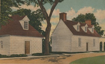 'Gardener's House and Office', 1946. Artist: Unknown.