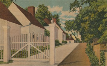 'The South Lane', 1946. Artist: Unknown.