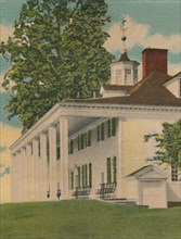 'The Mansion, river elevation', 1946. Artist: Unknown.