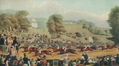 'Heaton Park Races', 1835, (1929). Artist: Richard Reeve.