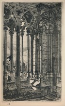'La Galerie Notre-Dame (3rd State, 11 1/8 x 6 15/16 Inches)', 1853, (1927.) Artist: Charles Meryon.
