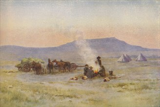 'Boer Camp on the Veldt', 1924. Artist: Unknown.