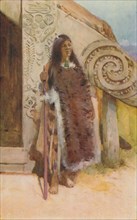 'Maori in Native Costume', 1924. Artist: Unknown.