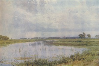 'A River in a Plain', 1910. Artist: Harold Sutton Palmer.