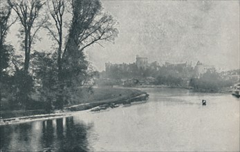 'Windsor Castle', 1910. Artist: Photochrom Co Ltd of London.