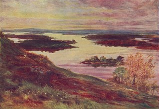 'An Irish Lough', 1910. Artist: Francis S Walker.