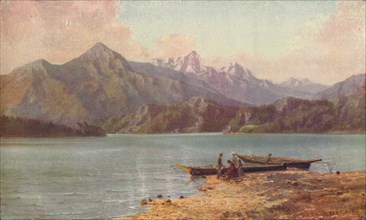'The Cascade Mountains', 1916. Artist: Martin Mower.