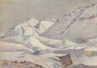 'The Andes', 1916. Artist: E.W Christmas.