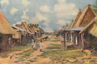 'A Native Village, Panama', 1916. Artist: Panama Marine.