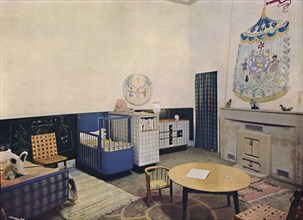 'Nursery designed by Esmé Gordon, A.R.I.B.A., A.R.I.A.S.', c1945. Artist: Unknown.