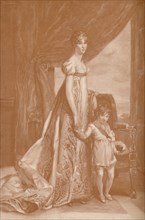 'Eugénie-Hortense De Beauharnais - Wife of Louis Bonaparte; Queen of Holland', 1807, (1896). Artist: Frank French.
