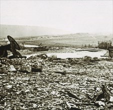 Road to Verdun, northern France, c1914-c1918. Artist: Unknown.