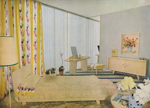 'Bedroom Designed by Suzanne Guiguichon', 1939. Creator: Unknown.