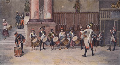 'The Drummers of the Republic', 1896. Artist: Unknown.