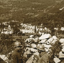 View of the lines, Metzeral, northern France, c1914-c1918. Artist: Unknown.